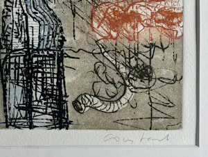 Constant - handgesigneerde kleurenets | 'Fles' | 1971 (INGELIJST) kopen? Bied vanaf 450!