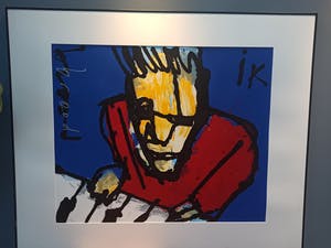 Herman Brood - Originele zeefdruk IK kopen? Bied vanaf 595!