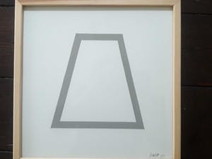 Sol LeWitt - Geometric Figure kopen? Bied vanaf 10!