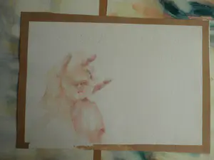 Ria Houwen - 4 Akwarellen , Expositie Curaçao 1980 + documentatie kopen? Bied vanaf 1!