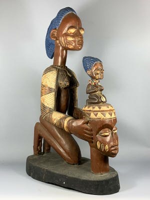 Yoruba - 200511 - African Yoruba medicin pot - Nigeria. kopen? Bied vanaf 225!