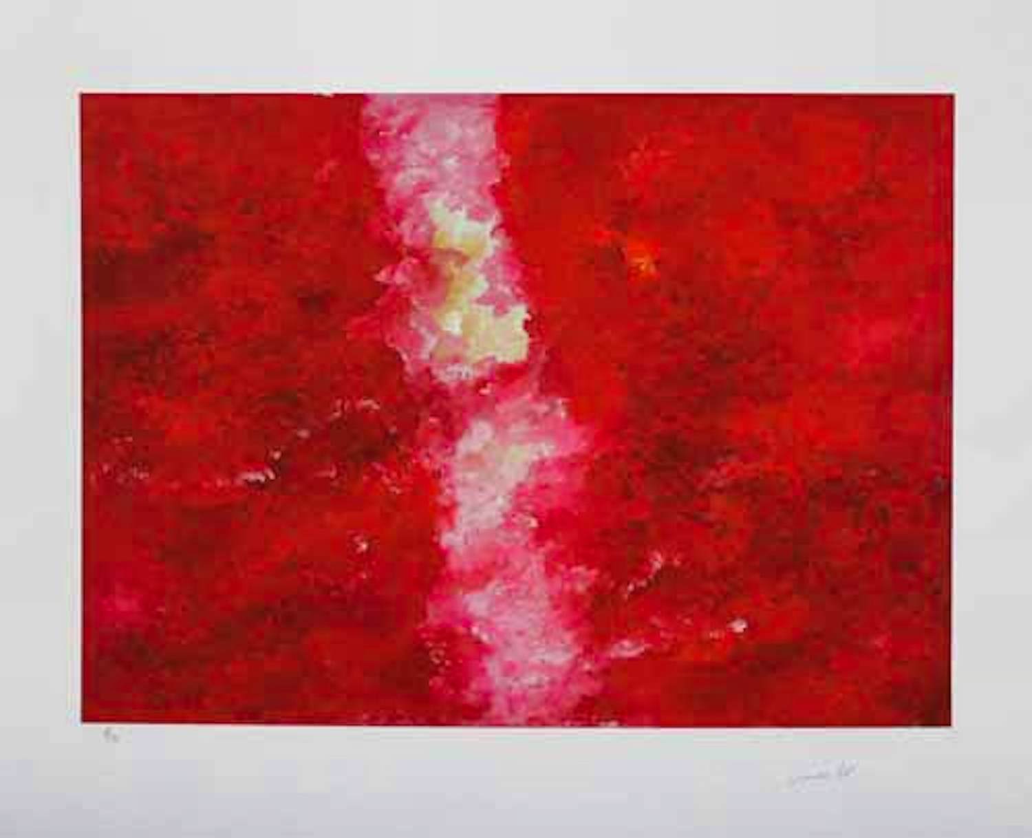 Armando - Kleurengiclee ROTES BILD II Handgesigneerd kopen? Bied vanaf 189!