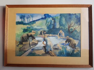 Anna van der Feer - Vrouwen doen de was kopen? Bied vanaf 175!