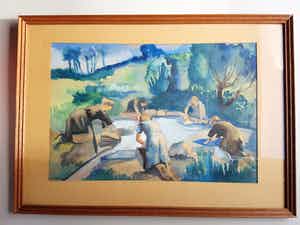 Anna van der Feer - Vrouwen doen de was verkocht voor € 175!