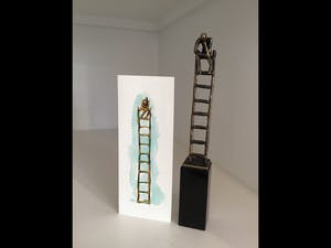 Corry Ammerlaan - Sculptuur “ De denkende mens “ kopen? Bied vanaf 75!