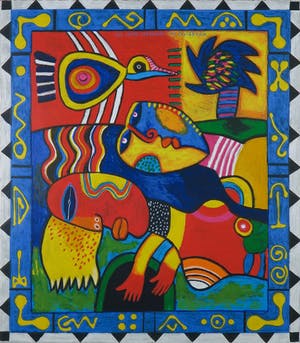 Clemens Briels - Zeefdruk, Des Caribbean - Ingelijst (Groot) kopen? Bied vanaf 150!