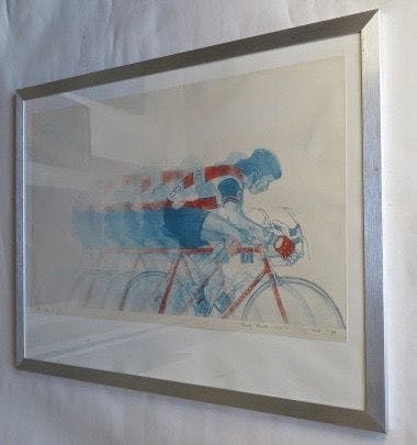 Leentje Linders - Henk Lubberding, TI-Raleigh Rennersploeg - Ets: : "He gave a jump" kopen? Bied vanaf 19!