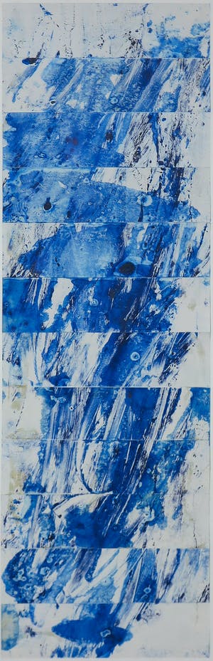 Wim de Bruin - Monotype, Abstract - Ingelijst (Groot) kopen? Bied vanaf 35!