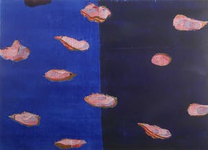 Henriette Boerendans - Houtsnede, Zonder titel - Ingelijst kopen? Bied vanaf 40!