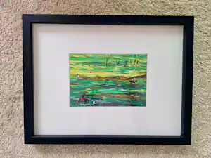 Rinus Van de Velde - Offsetlitho The Armchair Voyager vendu pour 750€ !