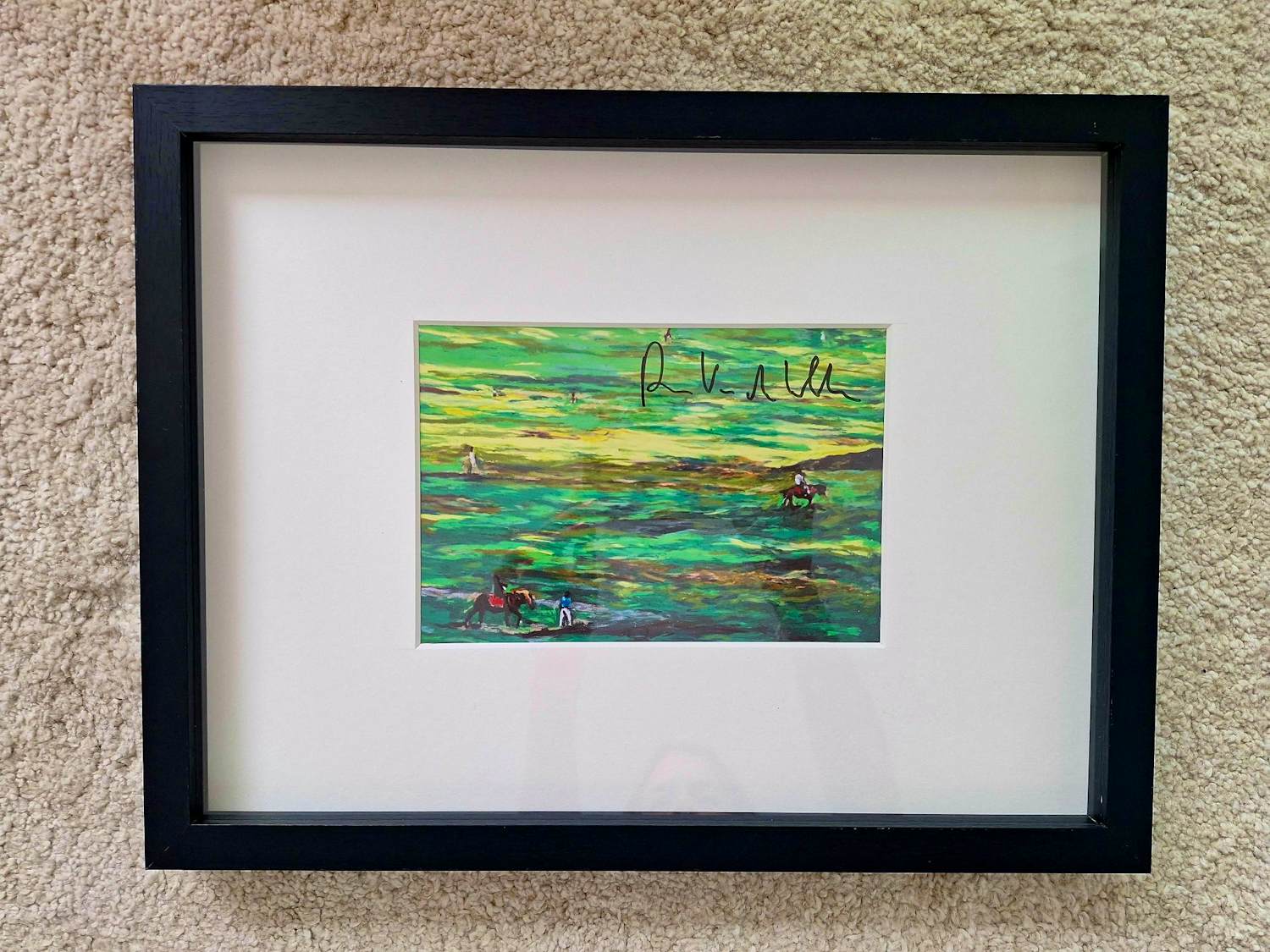 Rinus Van de Velde - Offsetlitho The Armchair Voyager verkocht voor € 750!
