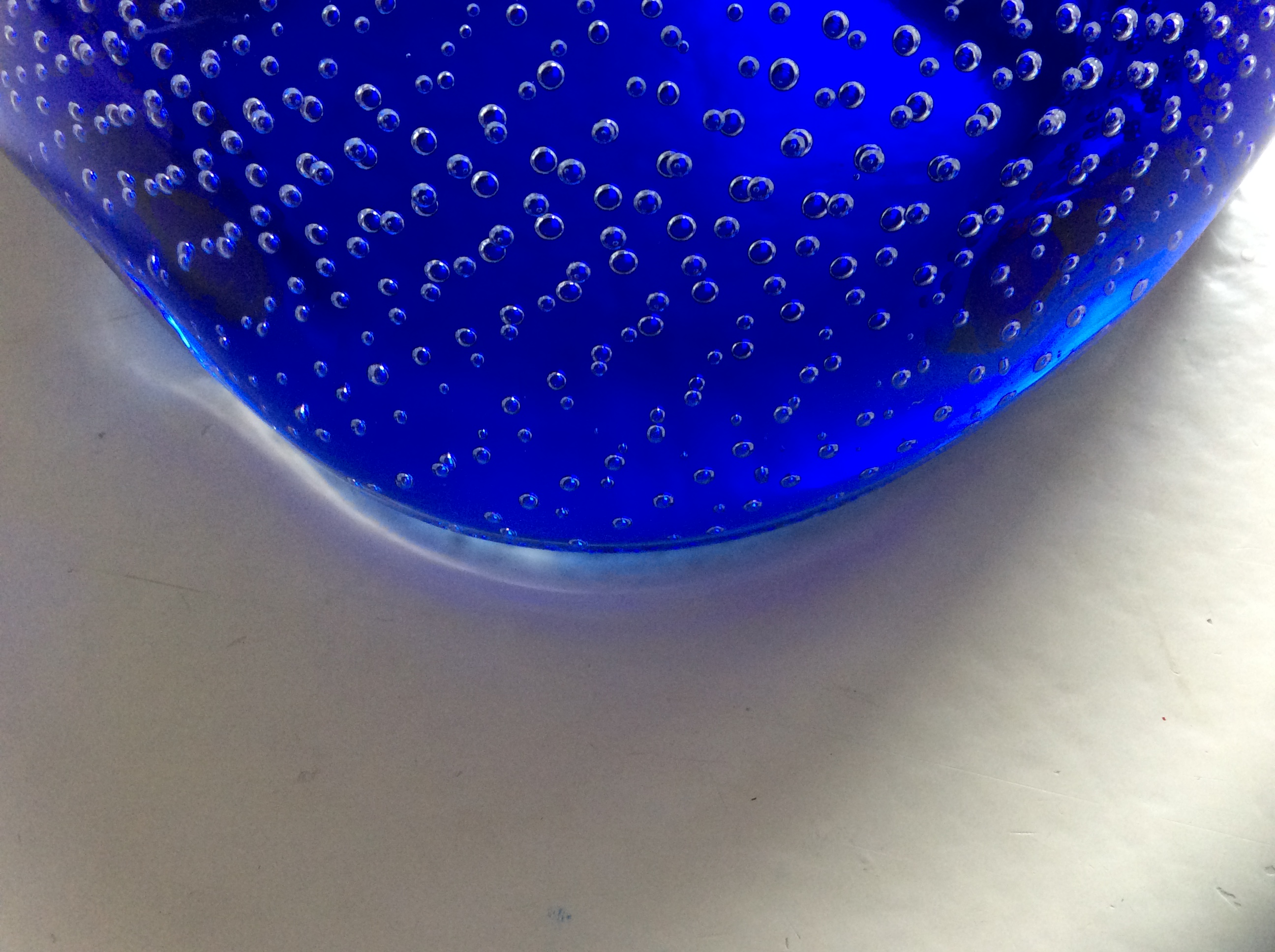 Venini - 'controlled bubbles' glasobject kopen? Bied vanaf 14!