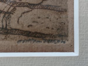 Willem Jansen - Landschap met bomen. kopen? Bied vanaf 45!