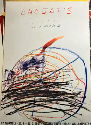 Cy Twombly - anabasis vendu pour 190€ !