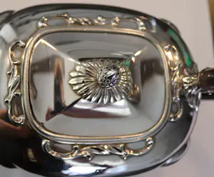 Antieke zilveren theepot, Bonebakker & Zoon Amsterdam, 1817-1825 kopen? Bied vanaf 1250!