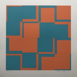 Oskar Putz - Gesigneerde zeefdruk - 1974 - 144/150 - Zelden aangeboden! kopen? Bied vanaf 125!