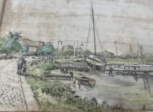 Joop Koopman - Gezicht op het Spaarne, Haarlem – Uniek Panorama kopen? Bied vanaf 50!