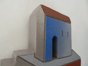 Niet of onleesbaar gesigneerd - Uniek kunstzinnig wandobject (Stenen reliëf) kopen? Bied vanaf 1!