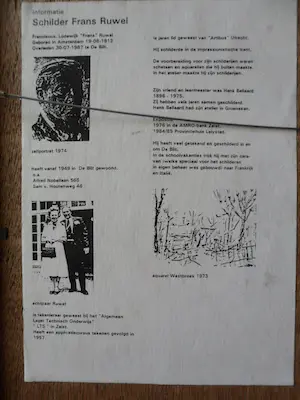 Frans Ruwel - Schilderij, Brug over de Seine te Parijs kopen? Bied vanaf 60!