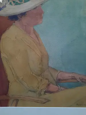 Gerrit van Duffelen - Vrouw in de zon kopen? Bied vanaf 1!