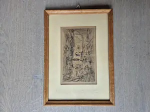 Marius Bauer - ets - Huizen in Stanboel nr. 76 - gesigneerd kopen? Bied vanaf 125!