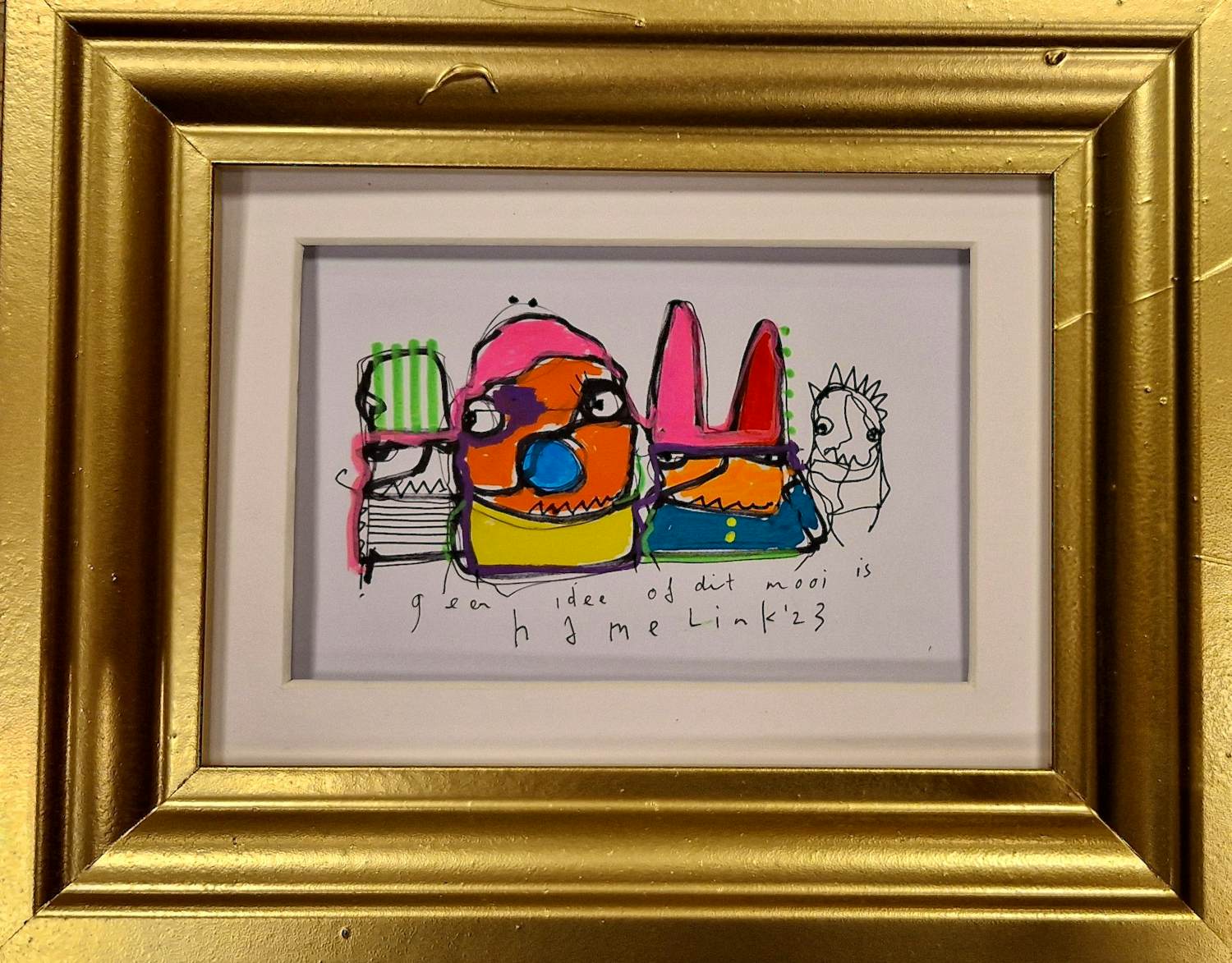 Bart Hamelink - Geen idee of dit mooi is. verkocht voor € 1!