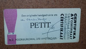 Charles Donker - Handgedrukte ets, oplage 50 - - Bos XVII - definitieve, 4e staat - 1999 kopen? Bied vanaf 350!