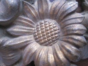 Brons (Onbekend) - Floraal bronzen ornament kopen? Bied vanaf 20!