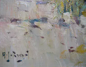 Arie Zwart - Benidorm -olieverf circa 1950- kopen? Bied vanaf 350!