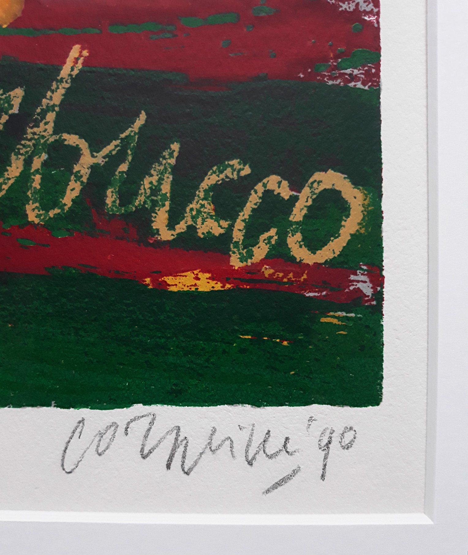 Corneille - Nabucco, zeefdruk (prachtig ingelijst) kopen? Bied vanaf 295!