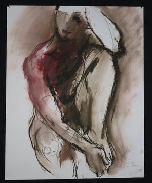 Franscz Witte - Gemengde techniek, Zonder titel kopen? Bied vanaf 1!