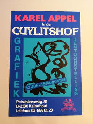 Karel Appel - Cuylitshof affiche verkocht voor € 1!