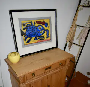 Corneille - Litho - EA - Poisson surréaliste - Geheel nieuw ingelijst kopen? Bied vanaf 340!