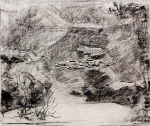 Gerrit Willem Dijsselhof - Tekening: Vissen in aquarium verkocht voor € 225!