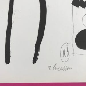 Reinier Lucassen - Lithografie - Gesigneerd - "Groeten uit Holland" - 1966 - 22/50 kopen? Bied vanaf 1!