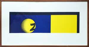 Marc Ruygrok - 'ZO' (1993) - Ingelijst verkocht voor € 35!