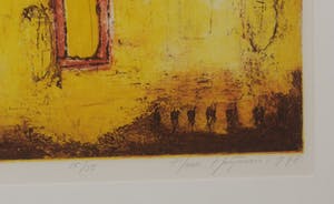 Hans Heijman - Hans Heijman: Ets, De mogelijkheid - Ingelijst 15/35 kopen? Bied vanaf 23!