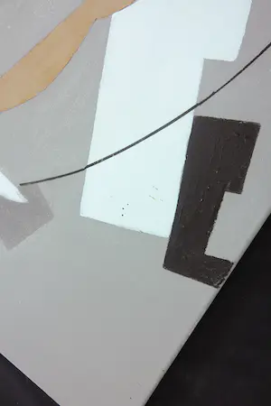 Menno Meijer - Lot van twee 3d-geometrisch-abstracte werken in gemengde techniek (verf, metaal) kopen? Bied vanaf 1!