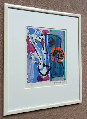 Corneille - Compositie, zeefdruk (mooi ingelijst) kopen? Bied vanaf 225!