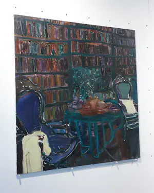 Peter de Graaff - Olieverf op doek, Dagboeken (Zeer groot!) kopen? Bied vanaf 650!
