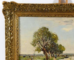 Louis Stutterheim - (1873 - 1943) - "Zomers landschap in 't Gooi" kopen? Bied vanaf 340!