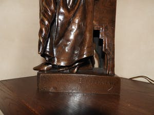 Eugène Marioton - bronzen beeld " Marquerite " kopen? Bied vanaf 1850!