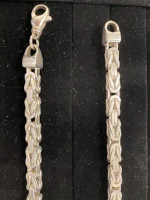 Zilveren Koningsketting 6MM kopen? Bied vanaf 220!