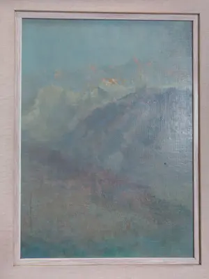 Frederika Broeksmit - Noors landschap - schilderij - kaufen? Bieten Sie von 45!