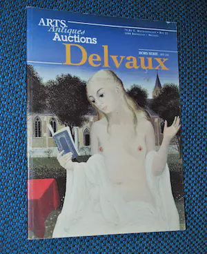 Paul Delvaux - [surrealisme] - ets uit 1964 : Les toits - De daken *incl 2 boekwerken* kopen? Bied vanaf 499!