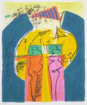 Frank Lengvenius - Zeefdruk, Samen kopen? Bied vanaf 1!