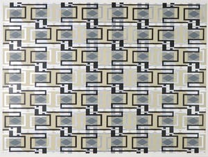 Ursula Pless - Zeefdruk, Geometrisch-abstracte compositie kopen? Bied vanaf 1!