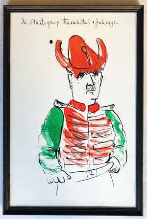 Theo van der Horst - ‘de staatsgreep’ (bijzondere techniek) verkocht voor € 49!