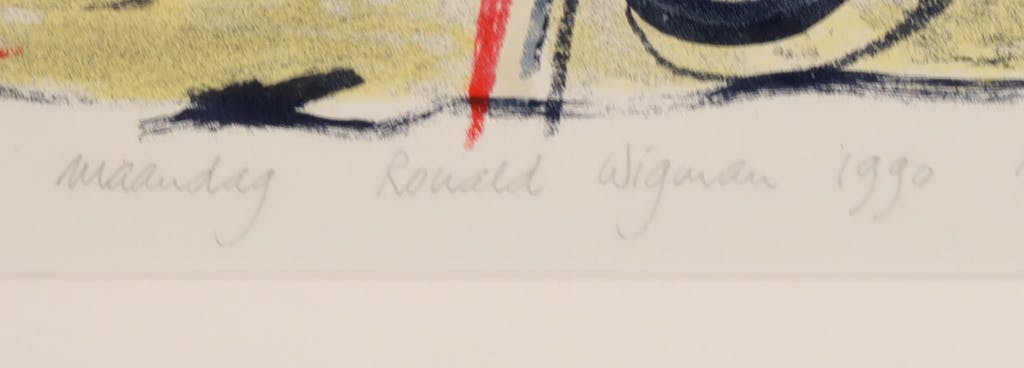 Ronald Wigman - Ronald Wigman: Litho, Maandag kopen? Bied vanaf 1!