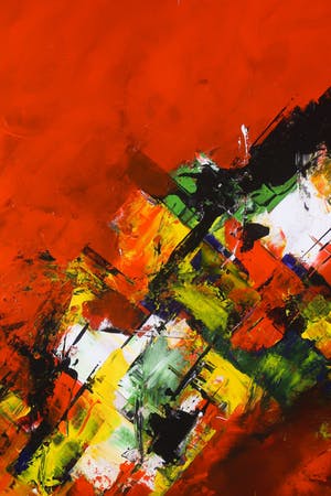 Christiane Middendorf - Acryl op doek, Abstract kopen? Bied vanaf 80!